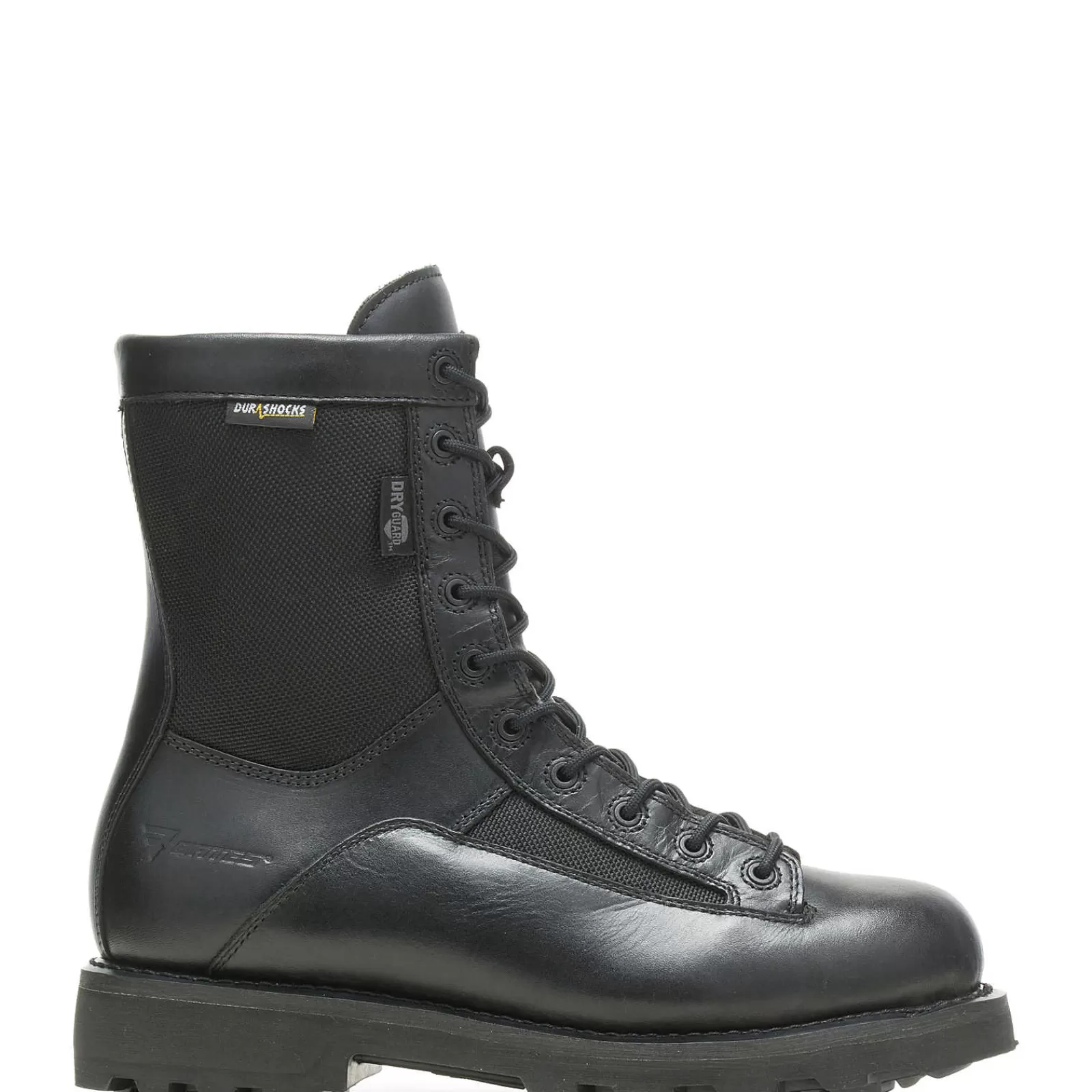 Wolverine 8" DuraShocks® Waterproof Lace-to-toe Boot Black Clearance