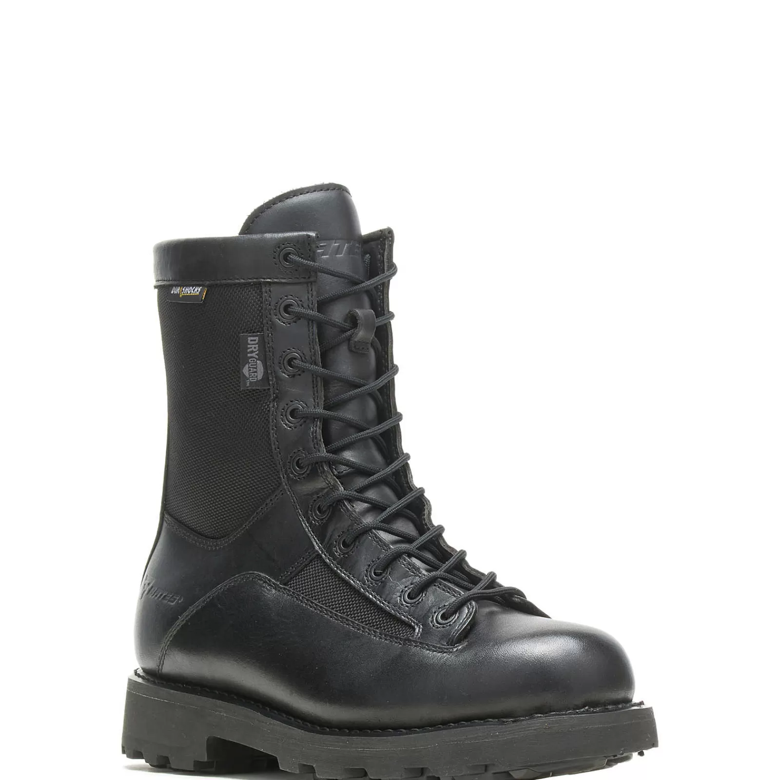 Wolverine 8" DuraShocks® Waterproof Lace-to-toe Boot Black Clearance