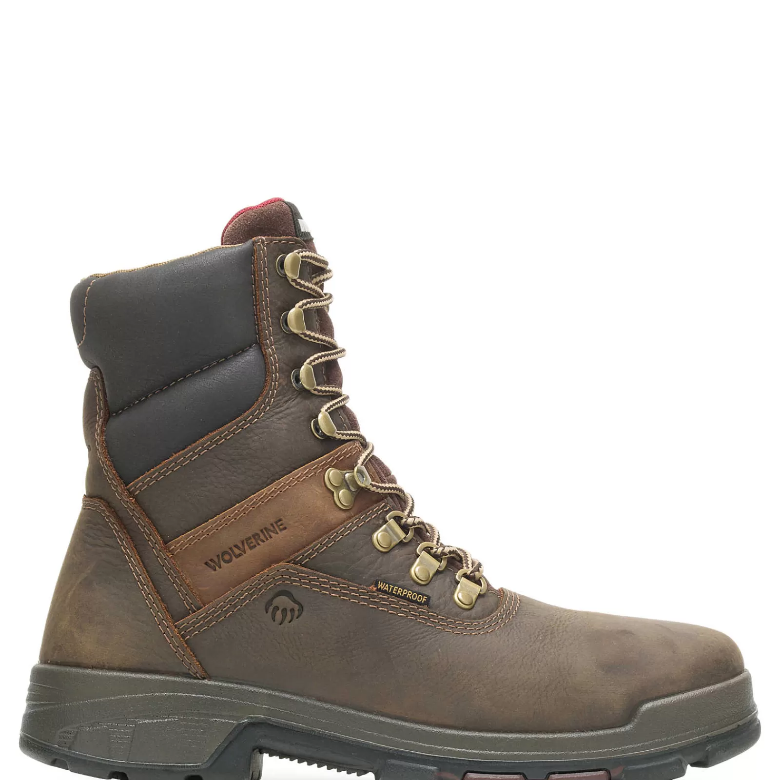 Wolverine Cabor EPX® Waterproof Composite Toe 8" Work Boot Dark Brown Best Sale