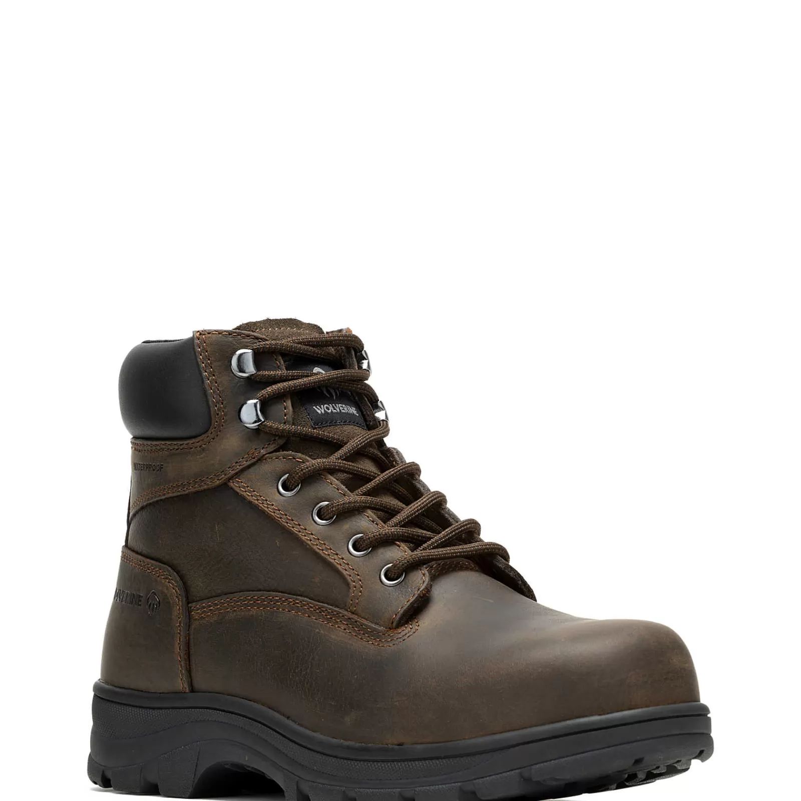 Wolverine Carlsbad Waterproof 6" Steel-Toe Work Boot Brown Store