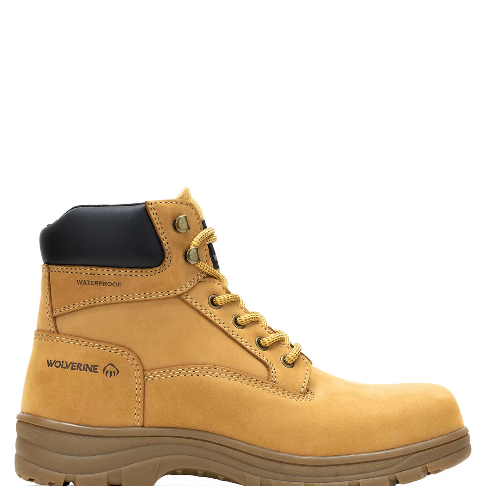 Wolverine Carlsbad Waterproof 6" Work Boot Wheat Sale