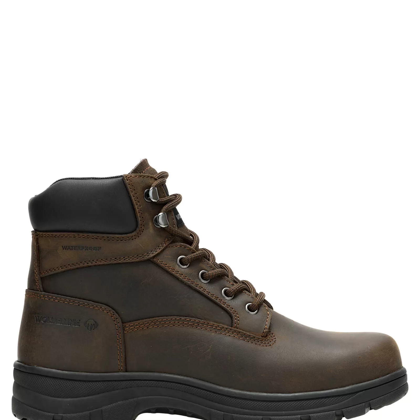 Wolverine Carlsbad Waterproof 6" Work Boot Brown Best Sale