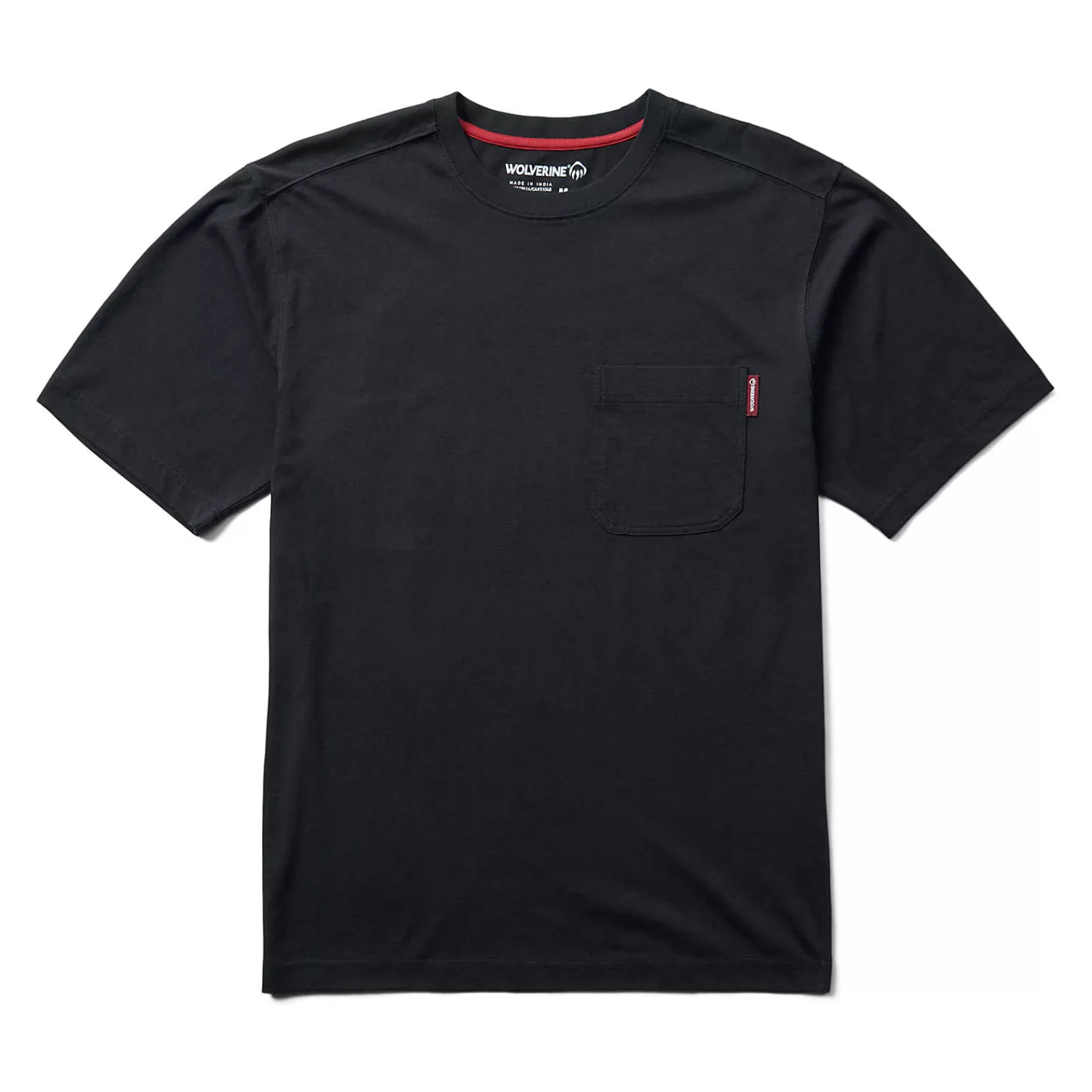 Wolverine Classic Short Sleeve Graphic Pocket Tee Black Online