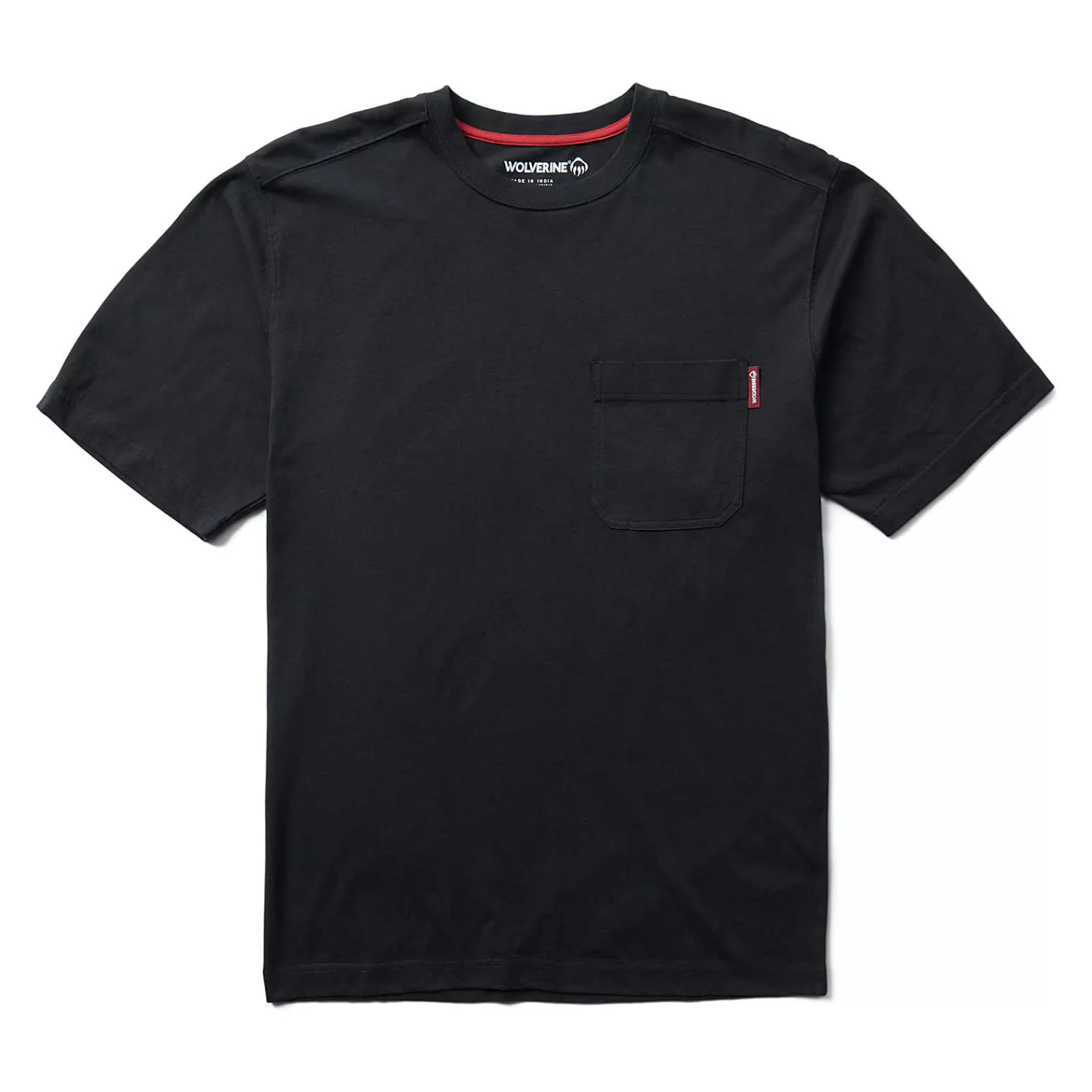 Wolverine Classic Short Sleeve Pocket Tee Black Store