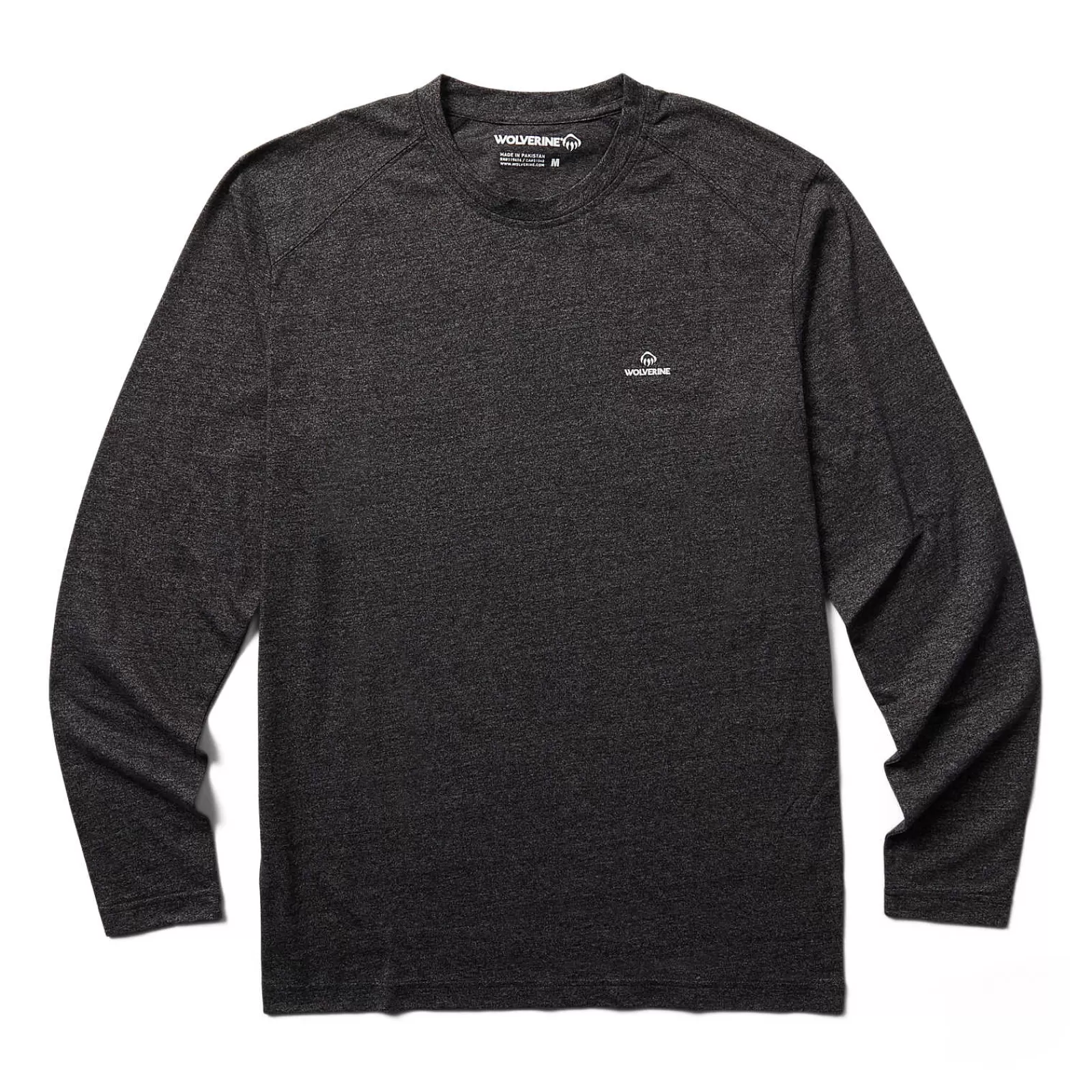 Wolverine Edge Long Sleeve Shirt Black Heather Best Sale