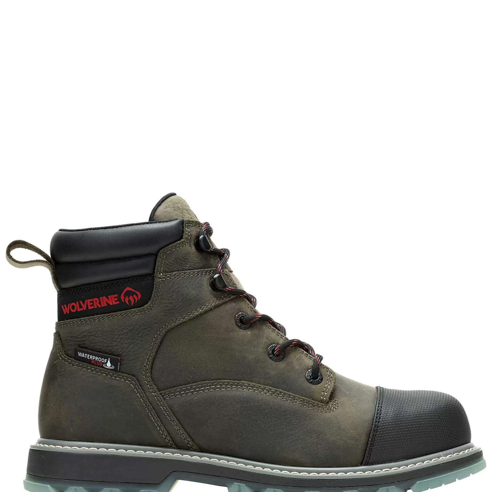 Wolverine Floorhand LX Cap-Toe Steel-Toe 6" Work Boot Bungee Cord Outlet