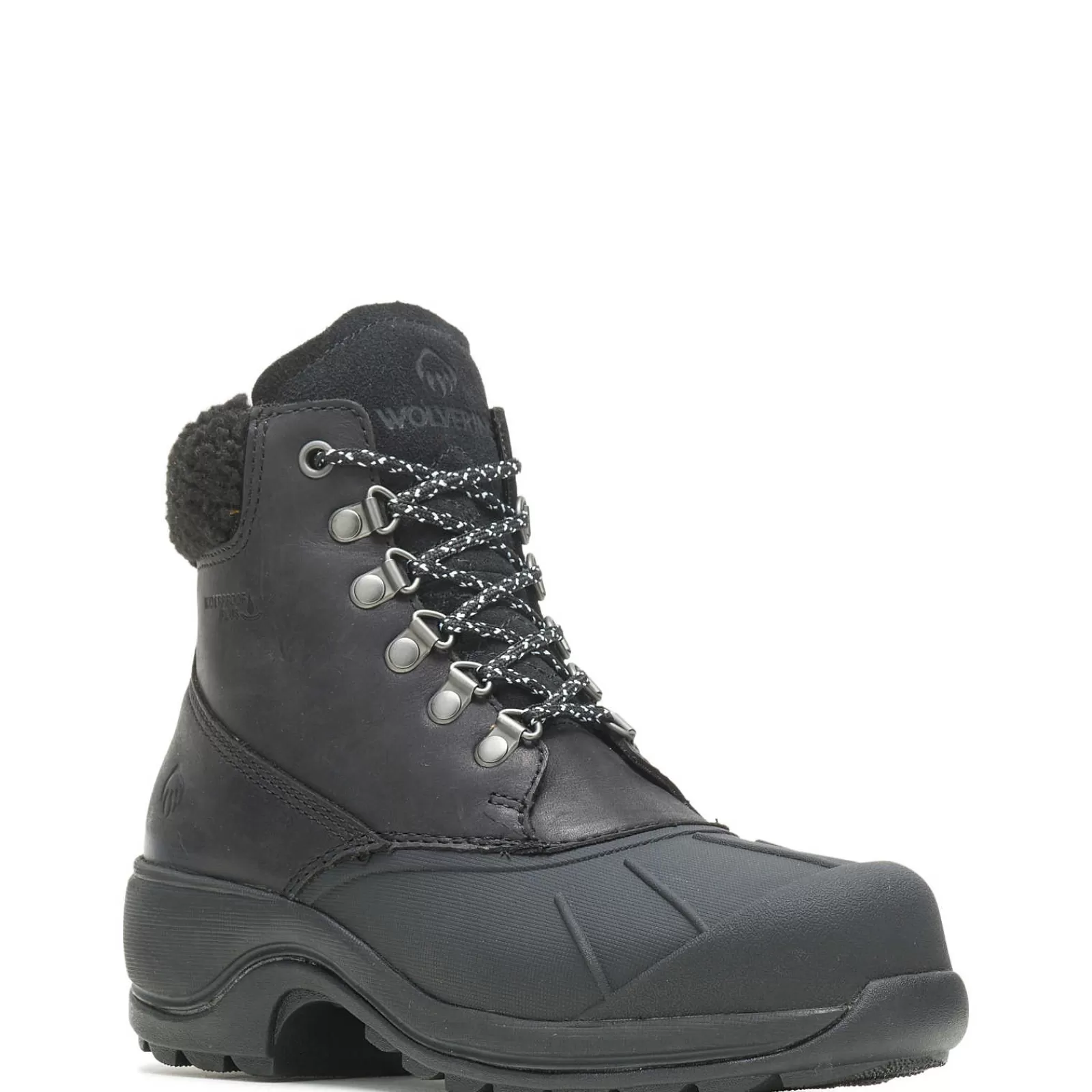 Wolverine Frost Insulated Boot Black Leather Shop