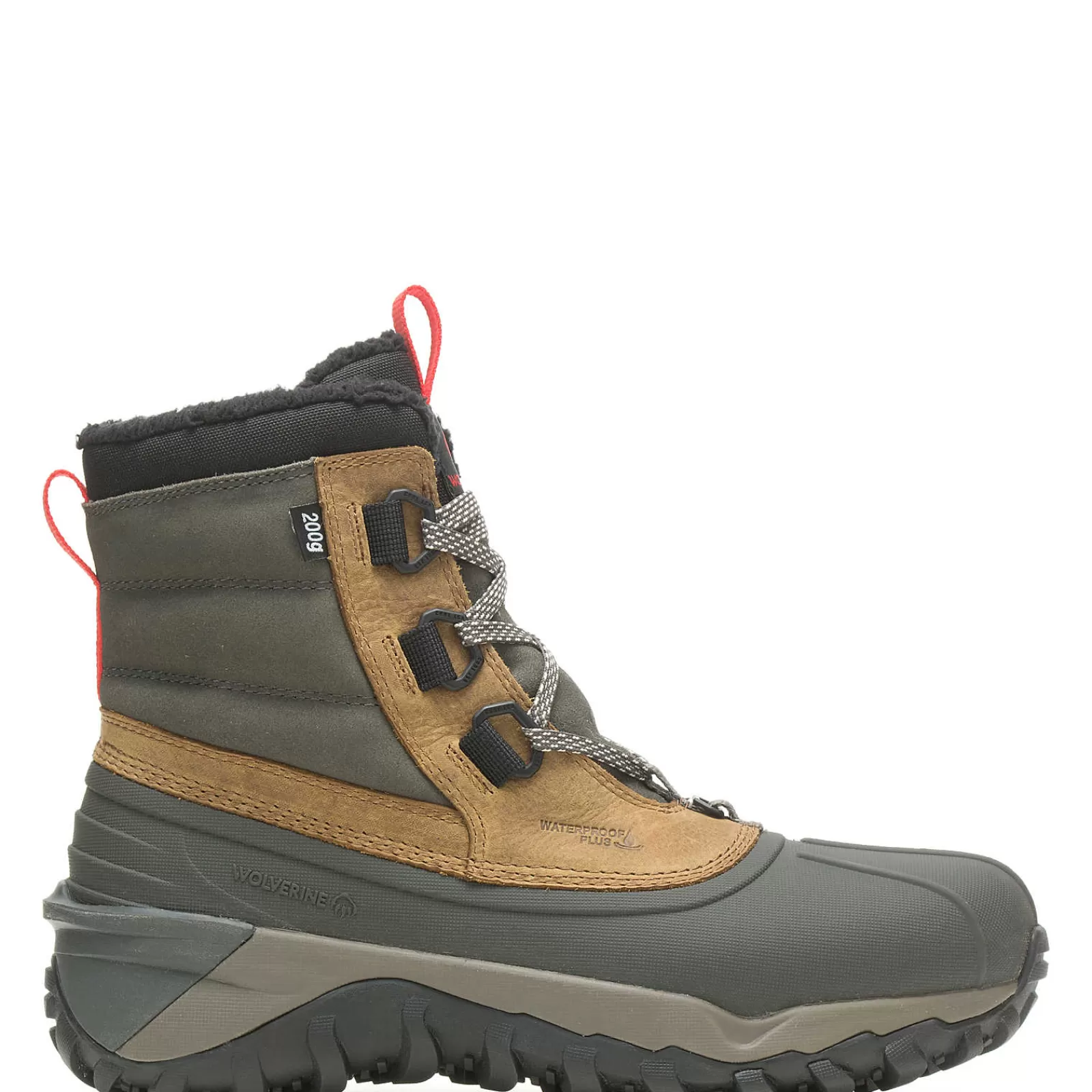 Wolverine Glacier Surge Insulated Boot Gravel Best Sale