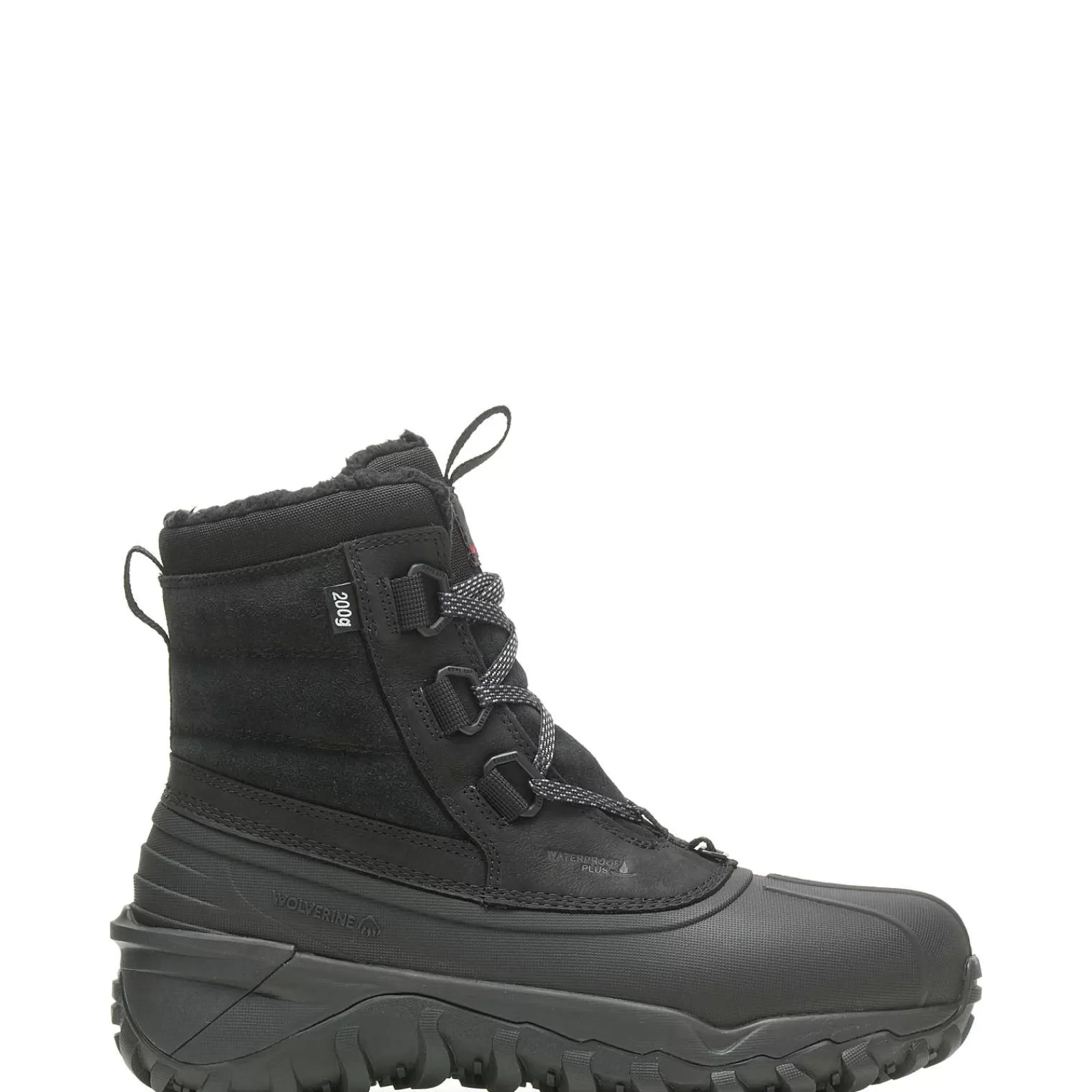 Wolverine Glacier Surge Insulated Boot Black Hot