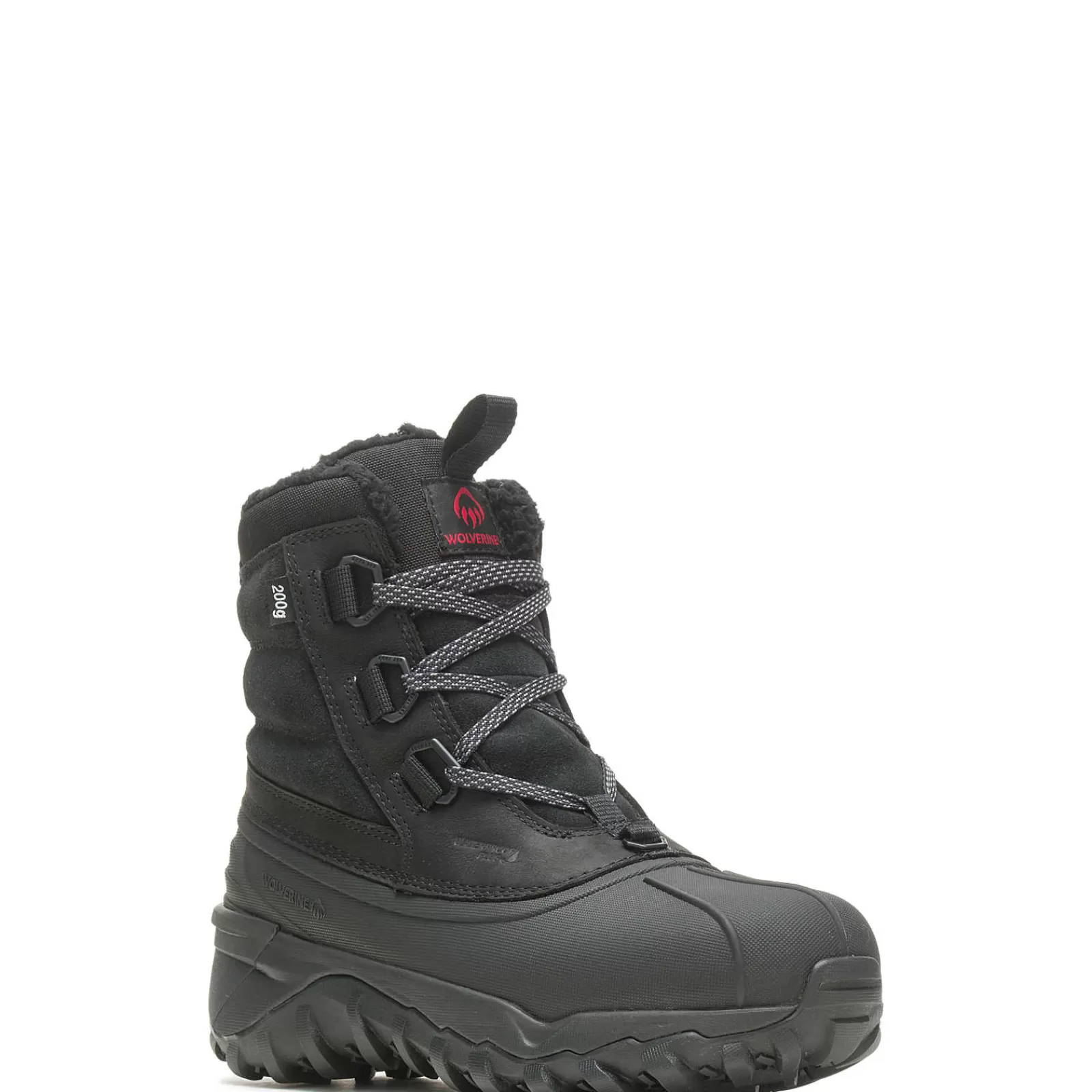 Wolverine Glacier Surge Insulated Boot Black Hot