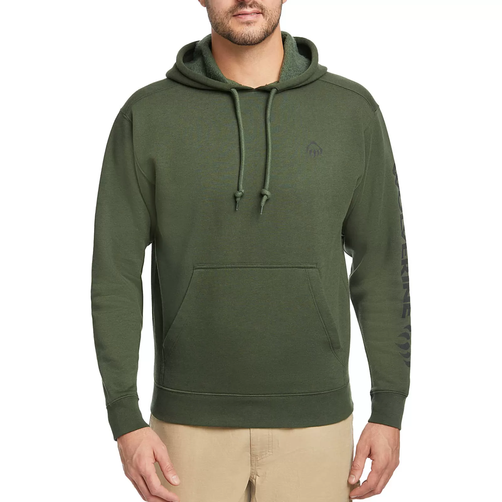 Wolverine Graphic Hoody- Sleeve Logo Grove Sale