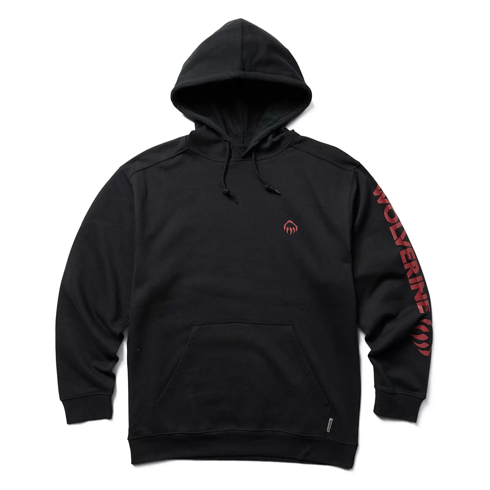 Wolverine Graphic Hoody- Sleeve Logo Black Sale