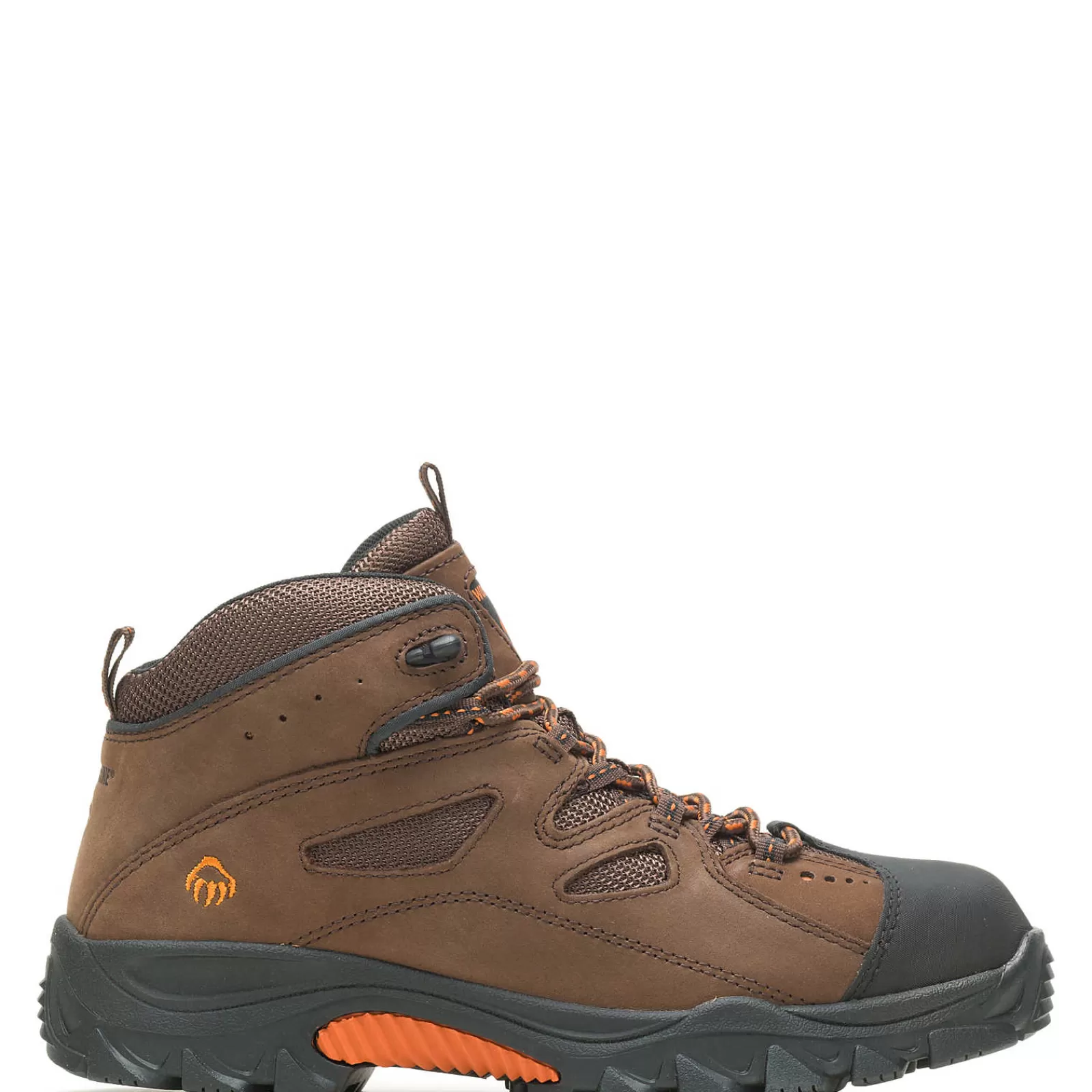 Wolverine Hudson Steel-Toe Work Boot Dark Brown/Black Hot