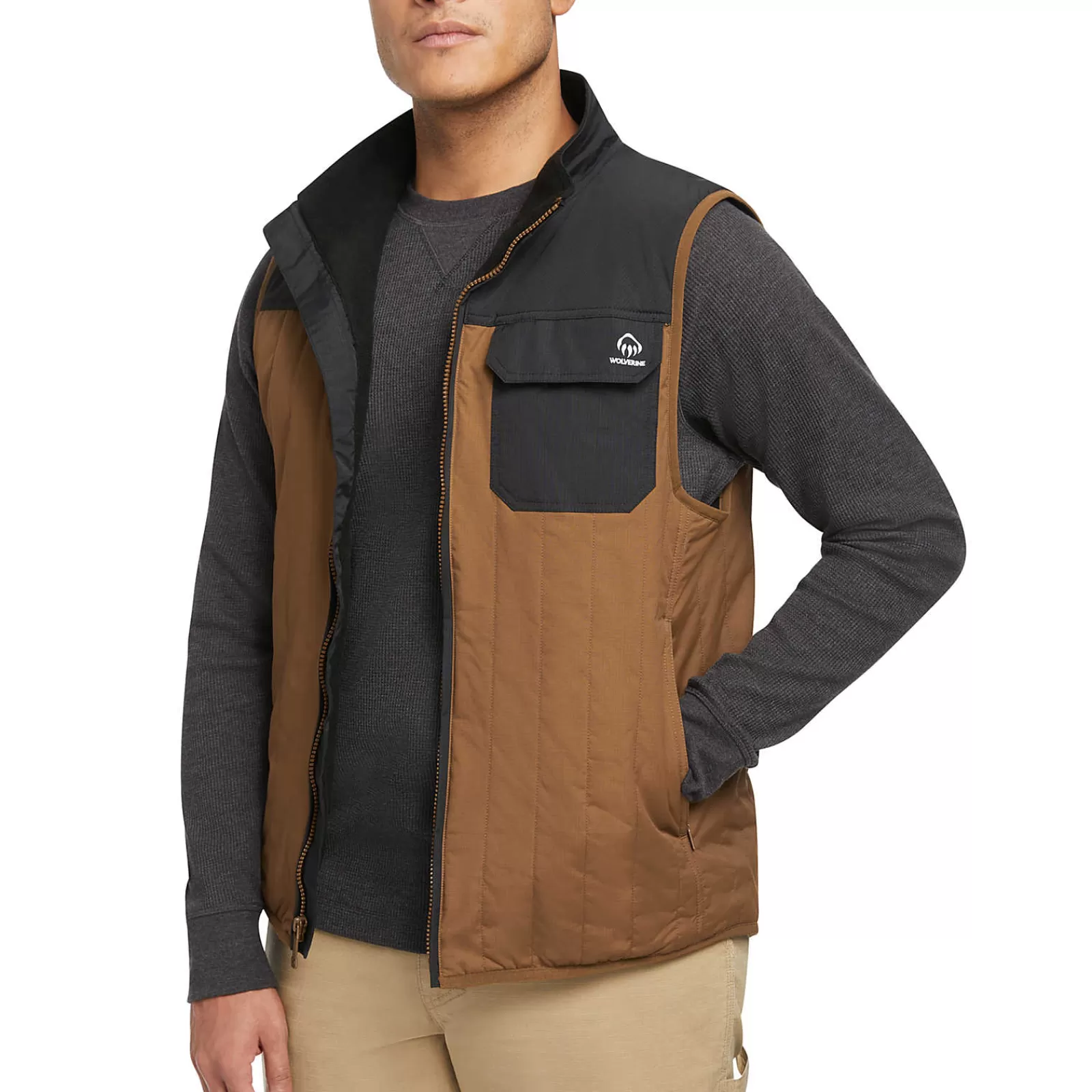 Wolverine I-90 Insulated Vest Pecan Clearance