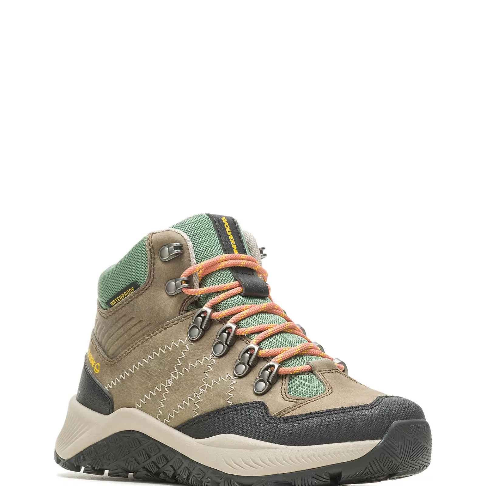 Wolverine Luton Waterproof Hiker Aluminum/Sage Sale