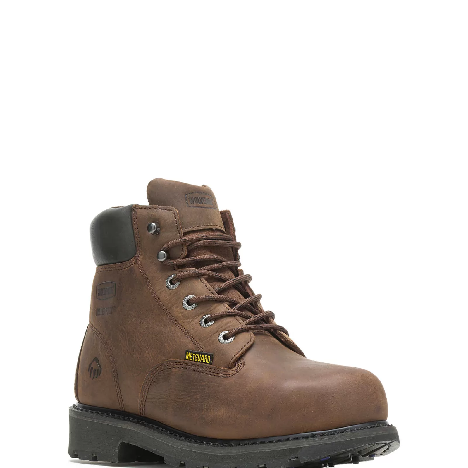 Wolverine McKay Waterproof Steel-Toe 6” Work Boot Brown Store