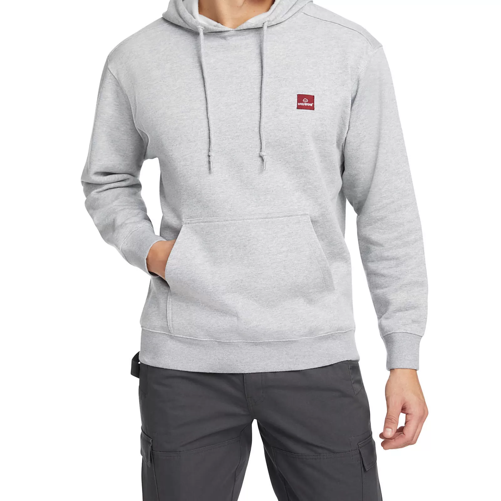 Wolverine Midweight Pullover Hoody Light Gray Heather Store