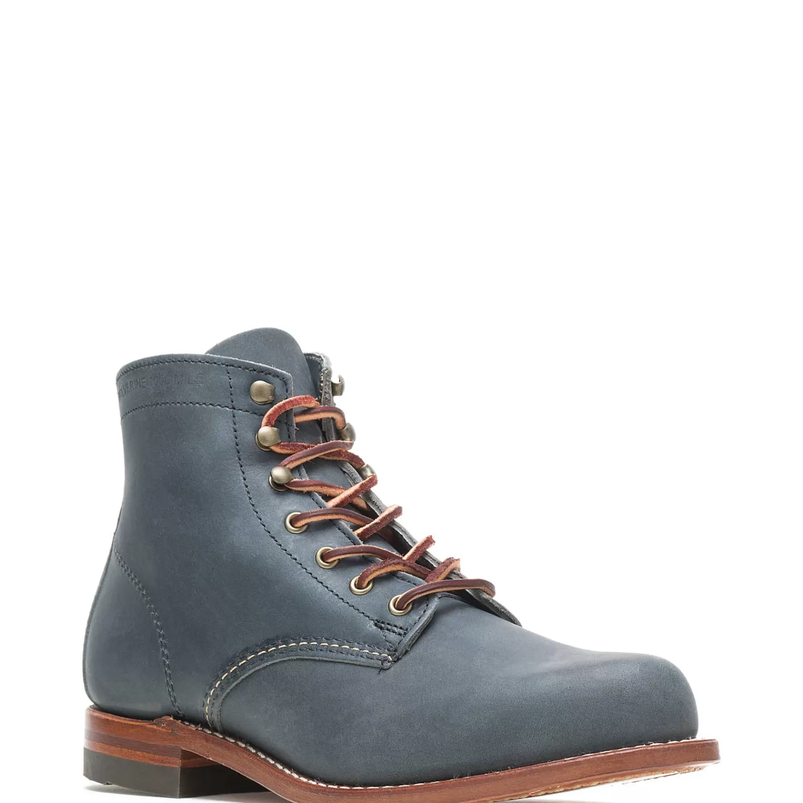 Wolverine Olive Tanned - 1000 Mile Plain-Toe Original Boot Navy Clearance