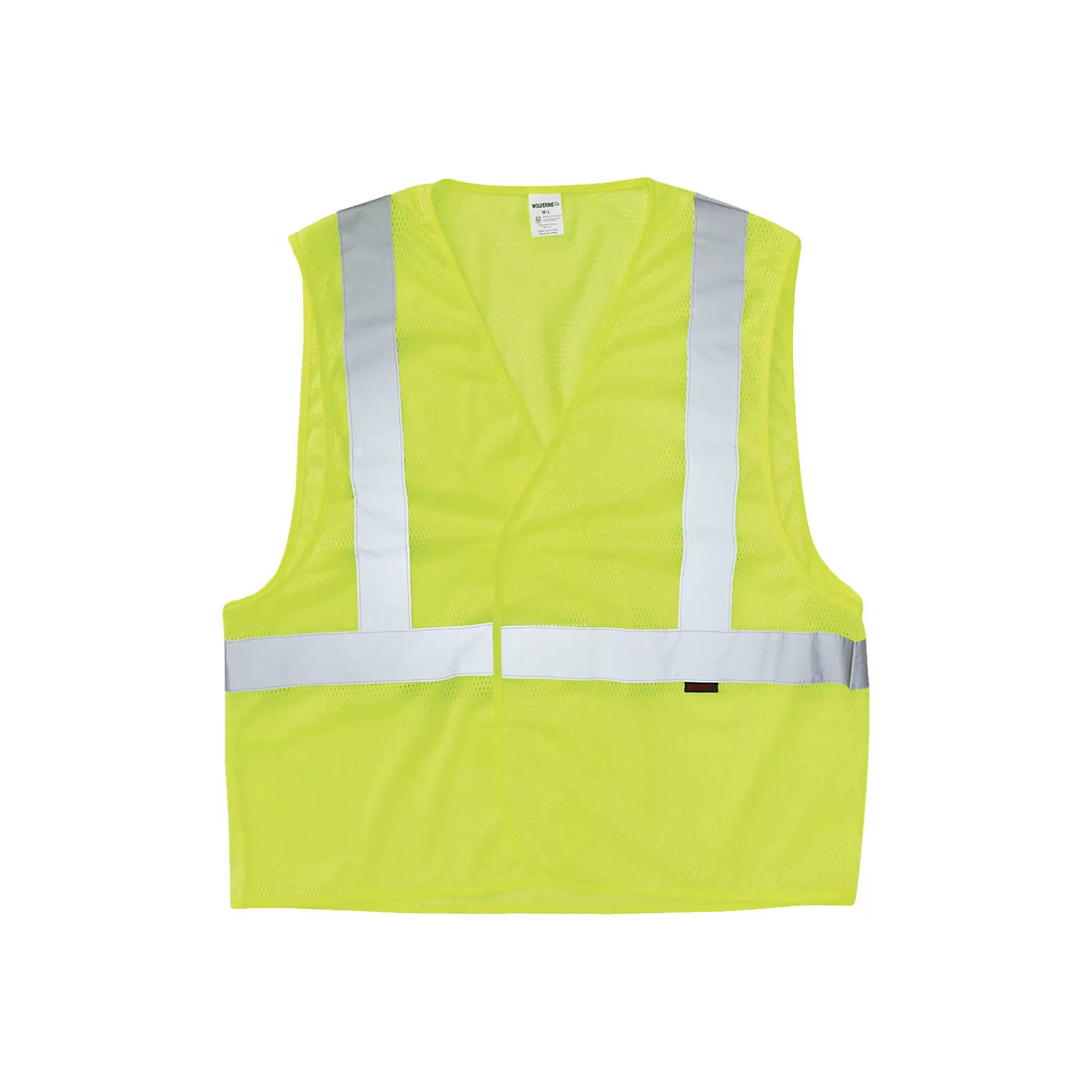 Wolverine Packable Vest Hi Vis Green Fashion