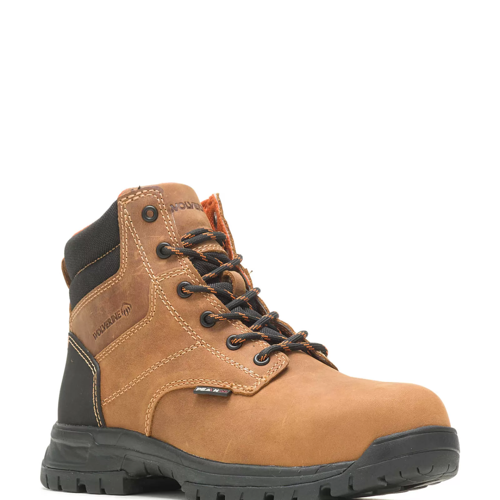 Wolverine Piper 6" Composite-Toe Work Boot Brown Cheap