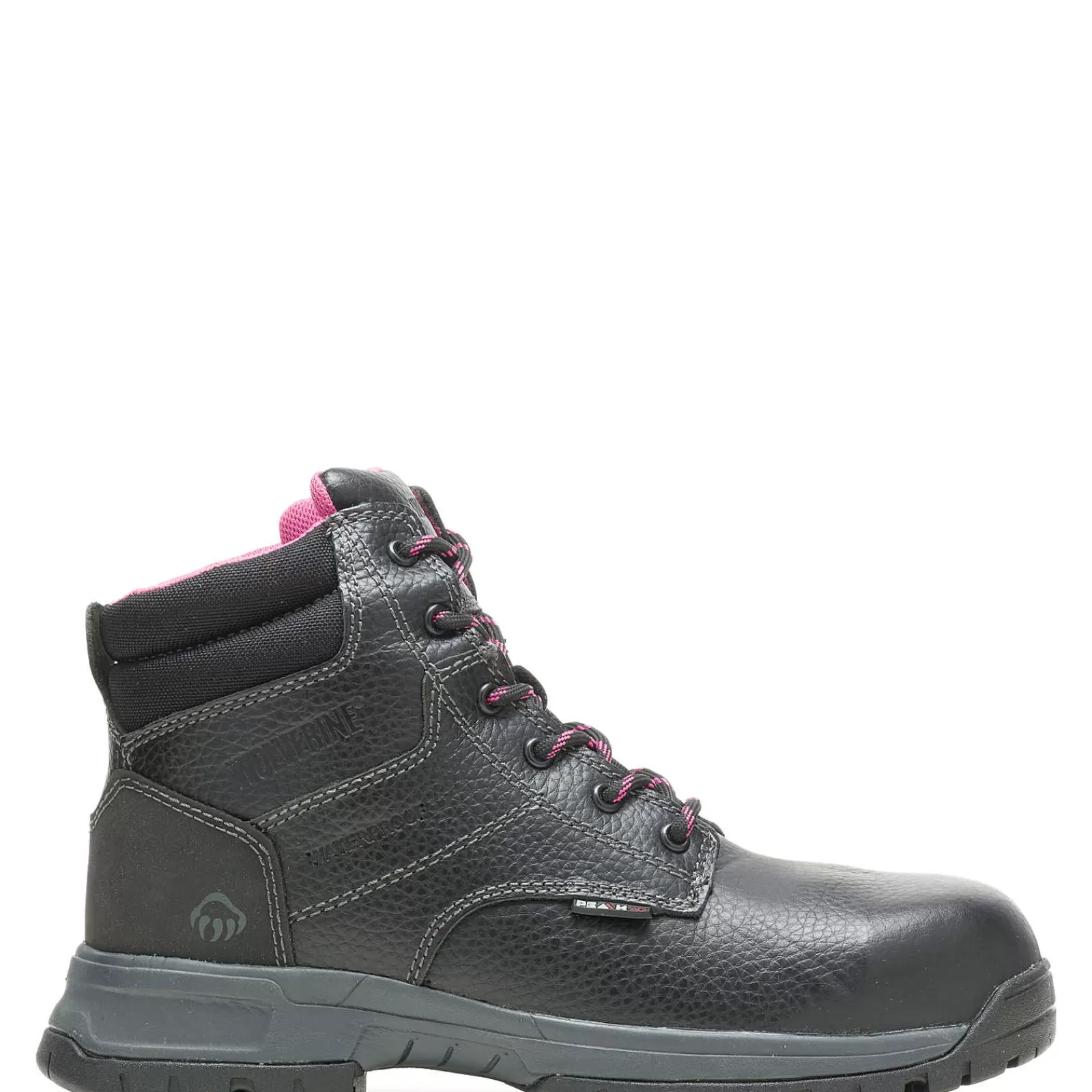 Wolverine Piper Waterproof Composite-Toe 6" Work Boot Black Flash Sale