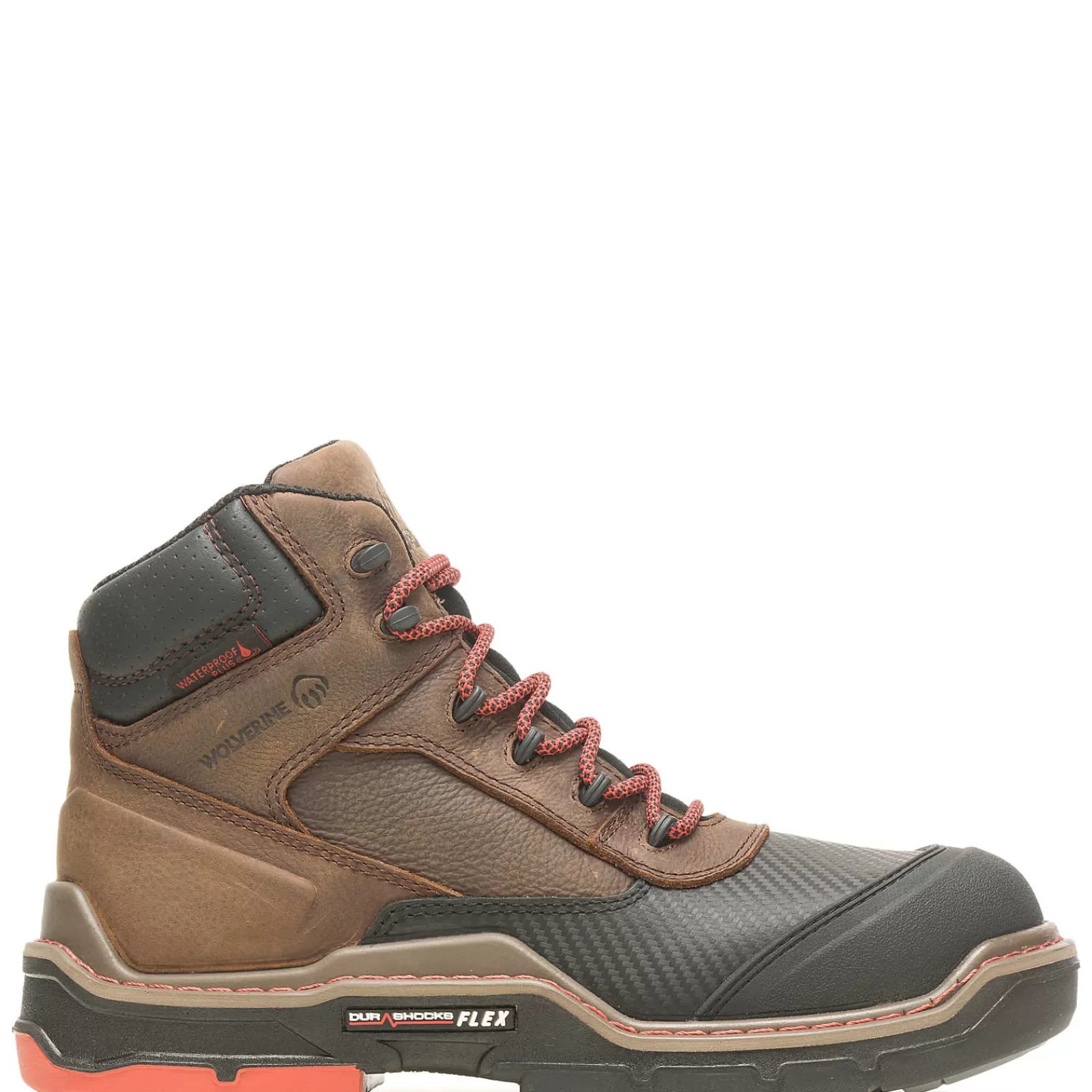 Wolverine Raider DuraShocks® Shield 6" CarbonMAX® Work Boot Dark Brown Store