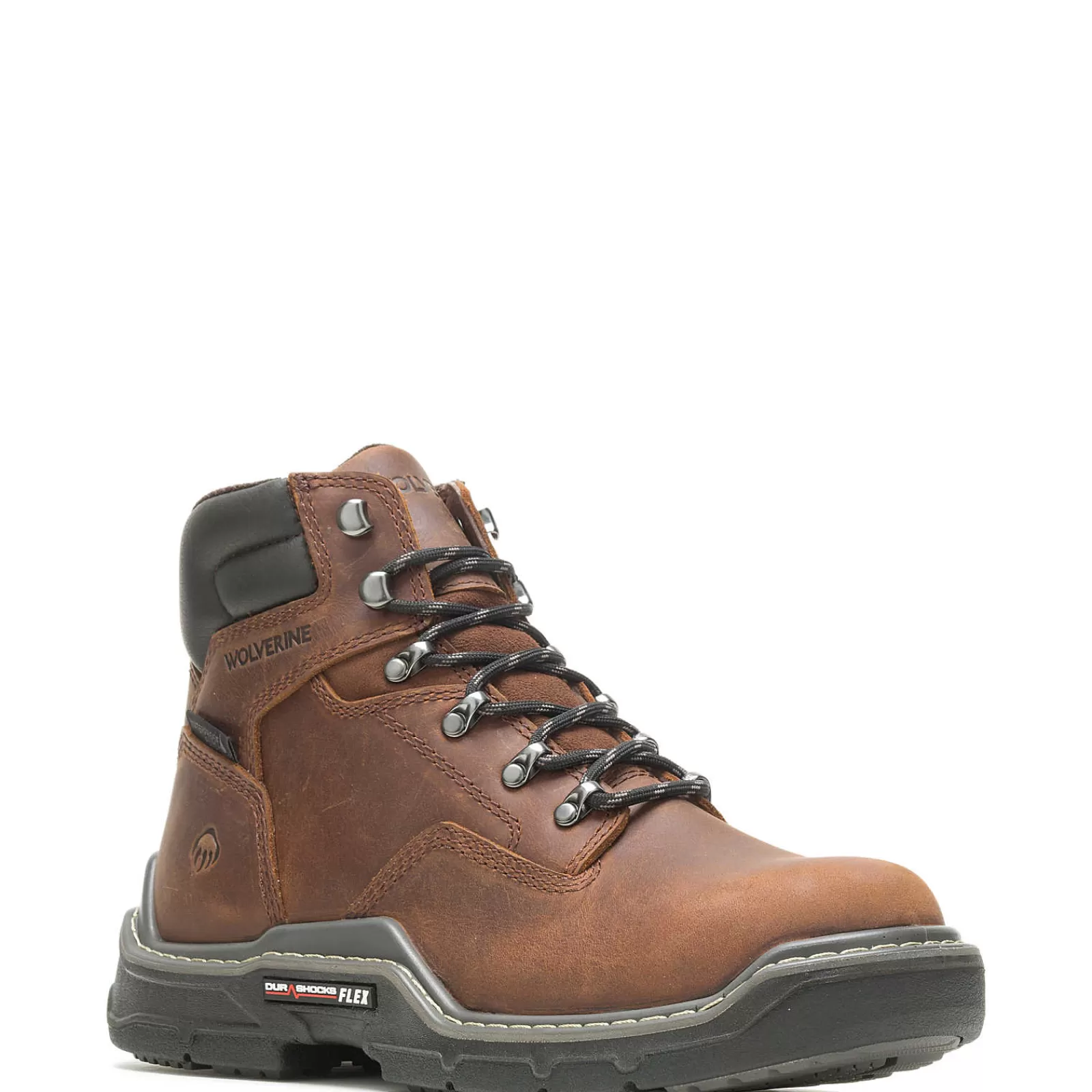 Wolverine Raider DuraShocks® Waterproof 6" CarbonMAX® Work Boot Peanut Sale