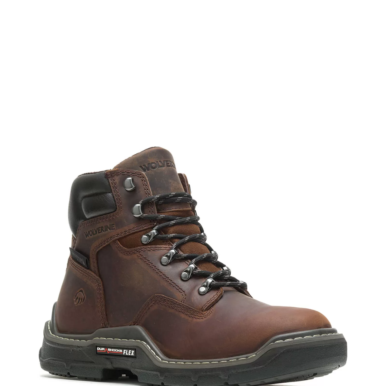 Wolverine Raider DuraShocks® Waterproof 6" Work Boot Peanut Hot