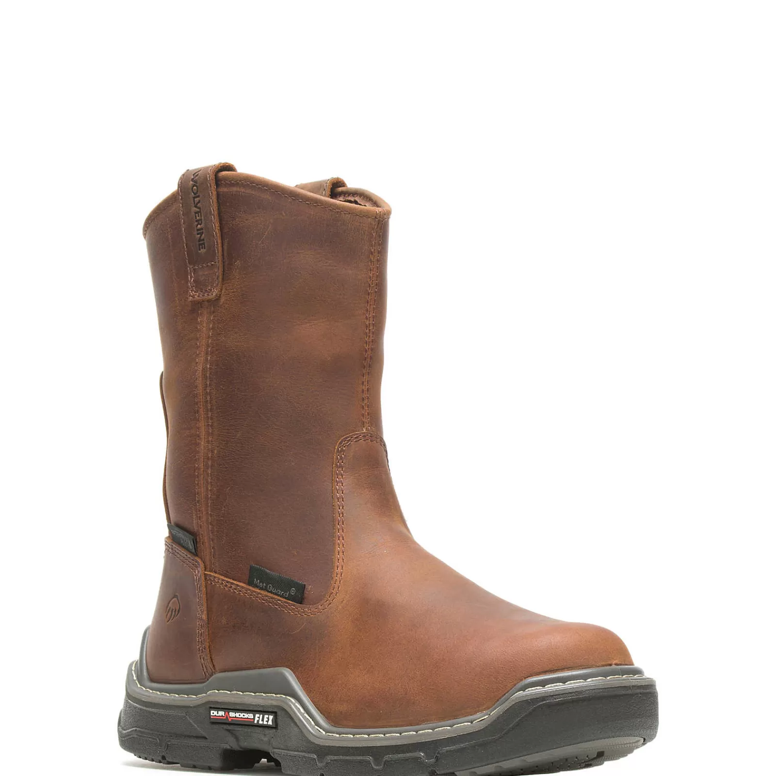 Wolverine Raider DuraShocks® Waterproof Met-Guard CarbonMAX® Work Wellington Peanut Discount