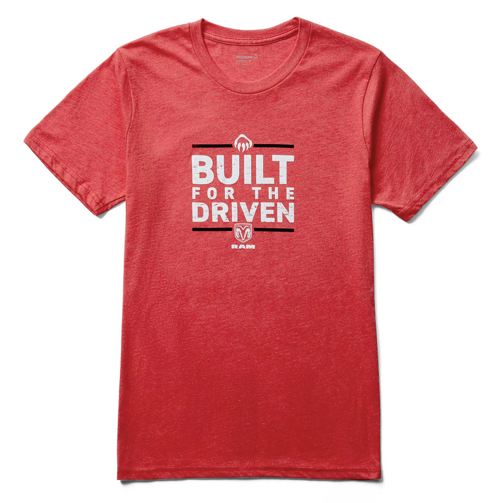 Wolverine Ram Trucks Collection - Built For The Driven Short Sleeve Tee Red Heather Clearance