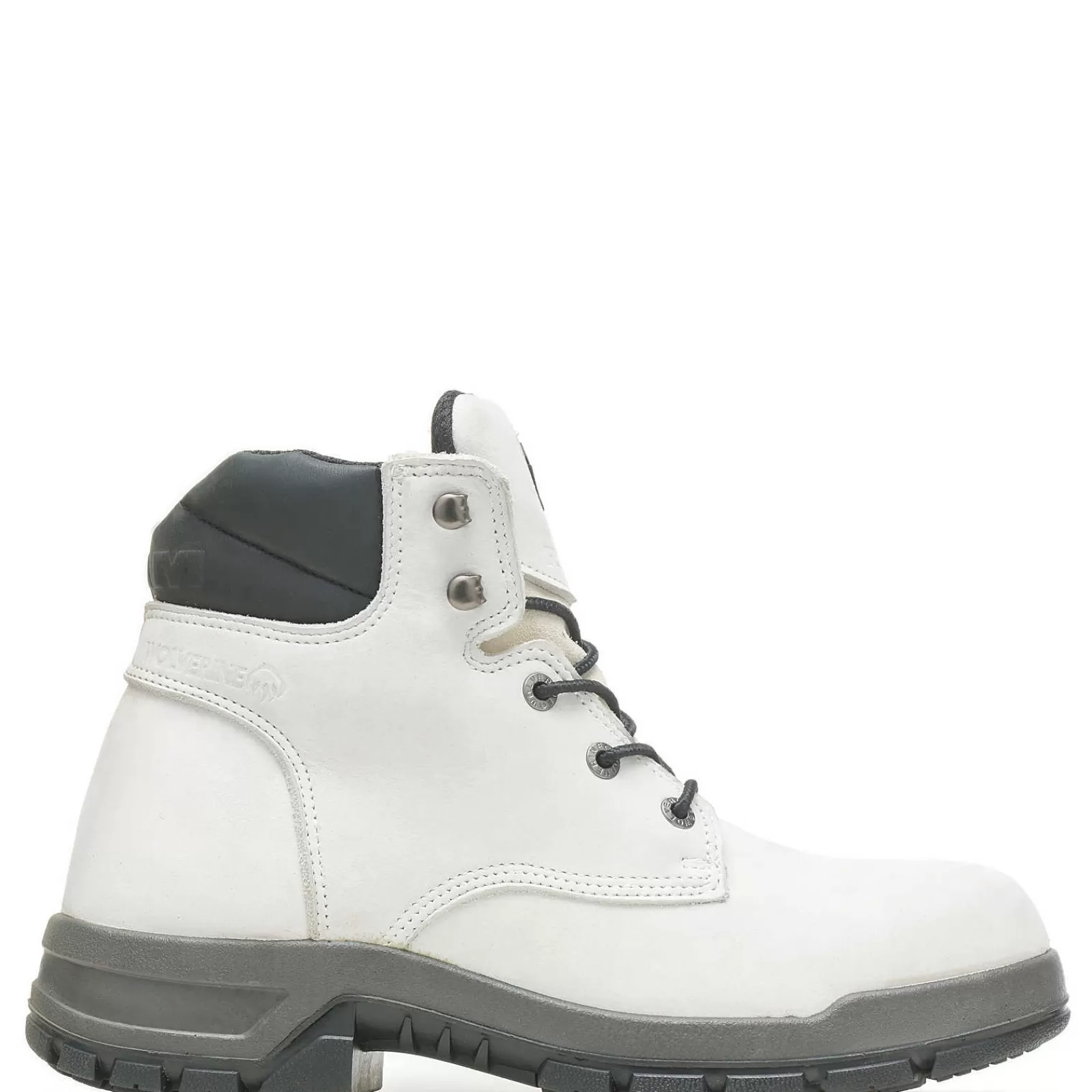 Wolverine Ram Trucks Collection - Tradesman Safety Toe Work Boot White Clearance