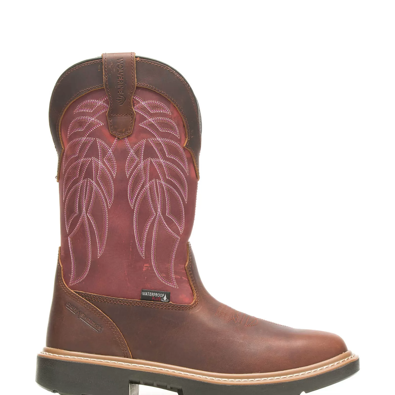 Wolverine Rancher DuraShocks® CarbonMax® Wellington Work Boot Peanut/Red Best