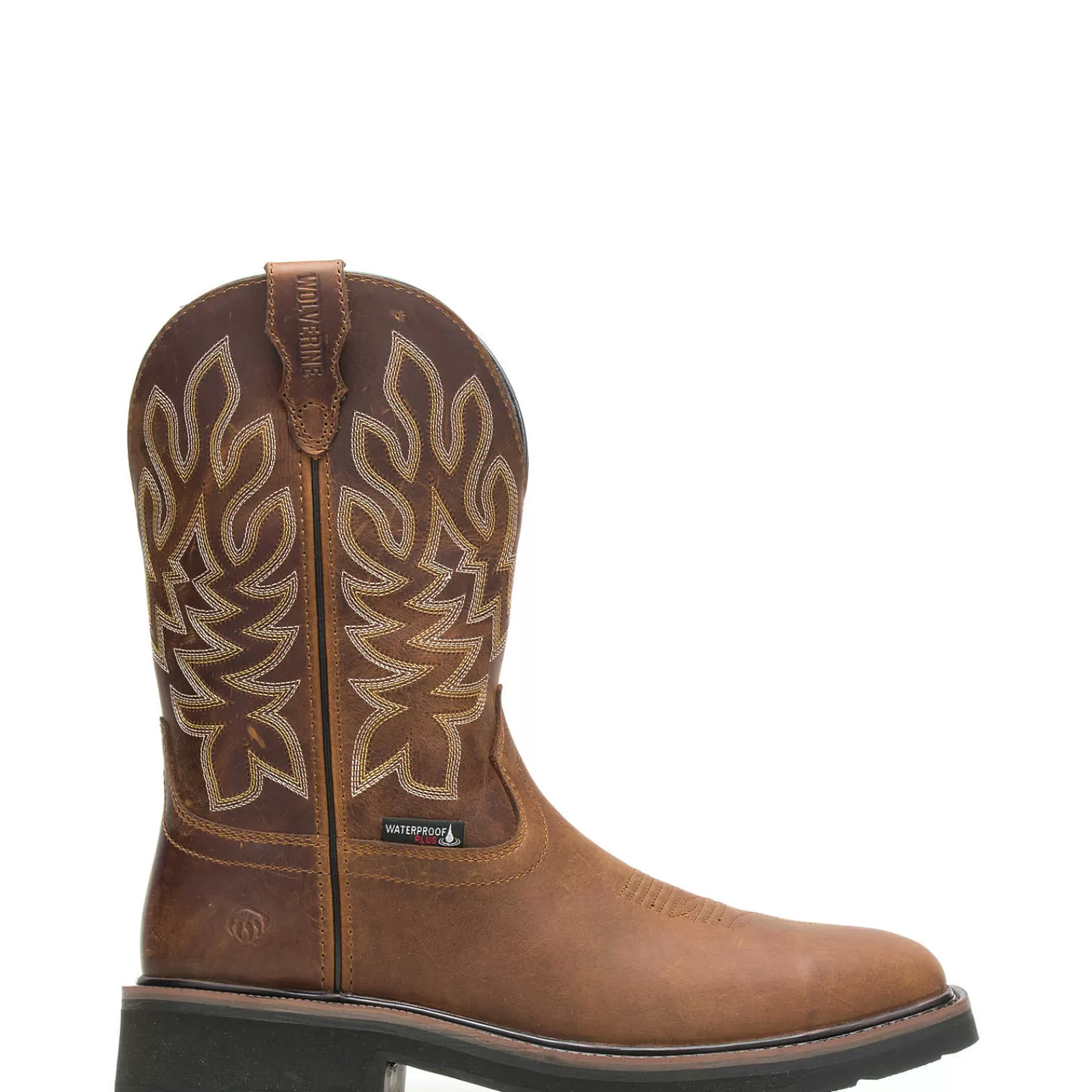 Wolverine Rancher Waterproof Steel-Toe Wellington Conker Store