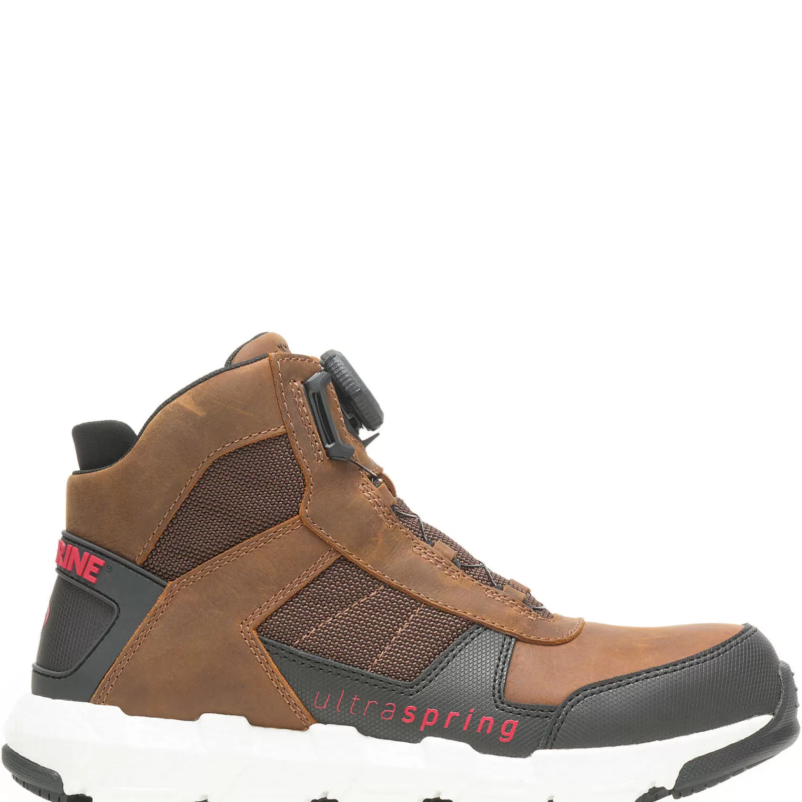 Wolverine Rev BOA® UltraSpring™ DuraShocks® Vent CarbonMax™ Work Boot Brown Outlet