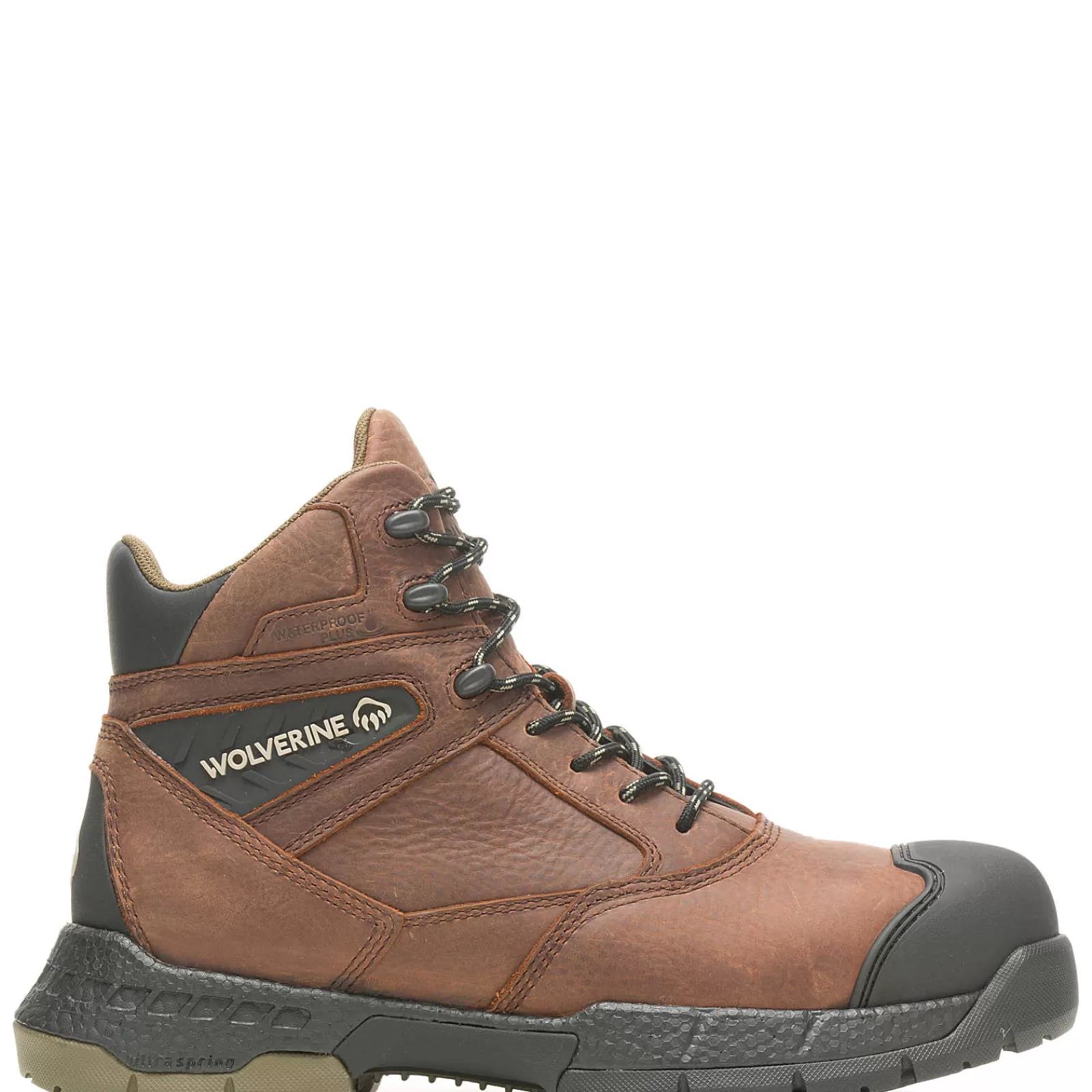 Wolverine Rush UltraSpring™ 6" CarbonMax® Work Boot Brown Discount