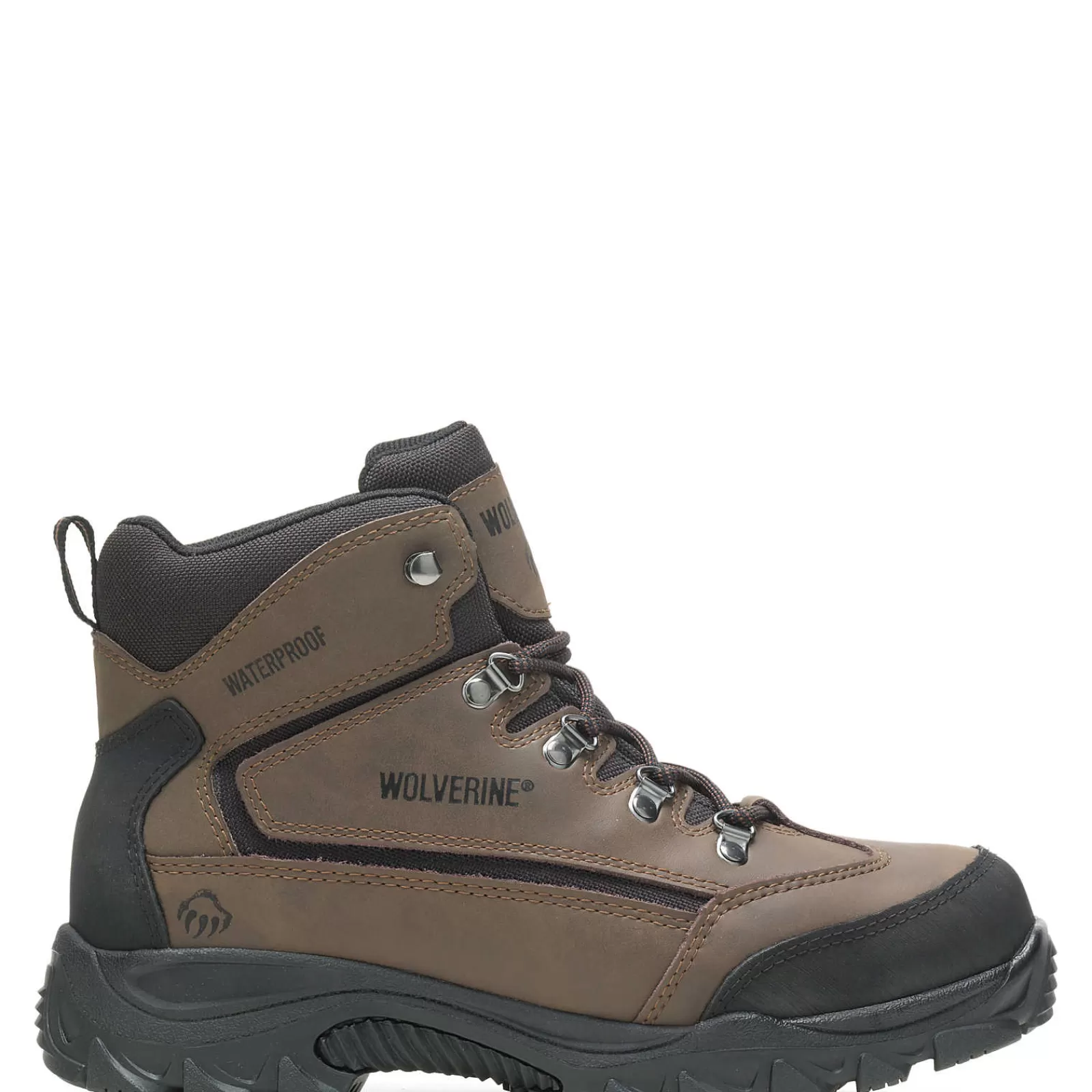 Wolverine Spencer Waterproof Hiking Boot Brown/Black Clearance