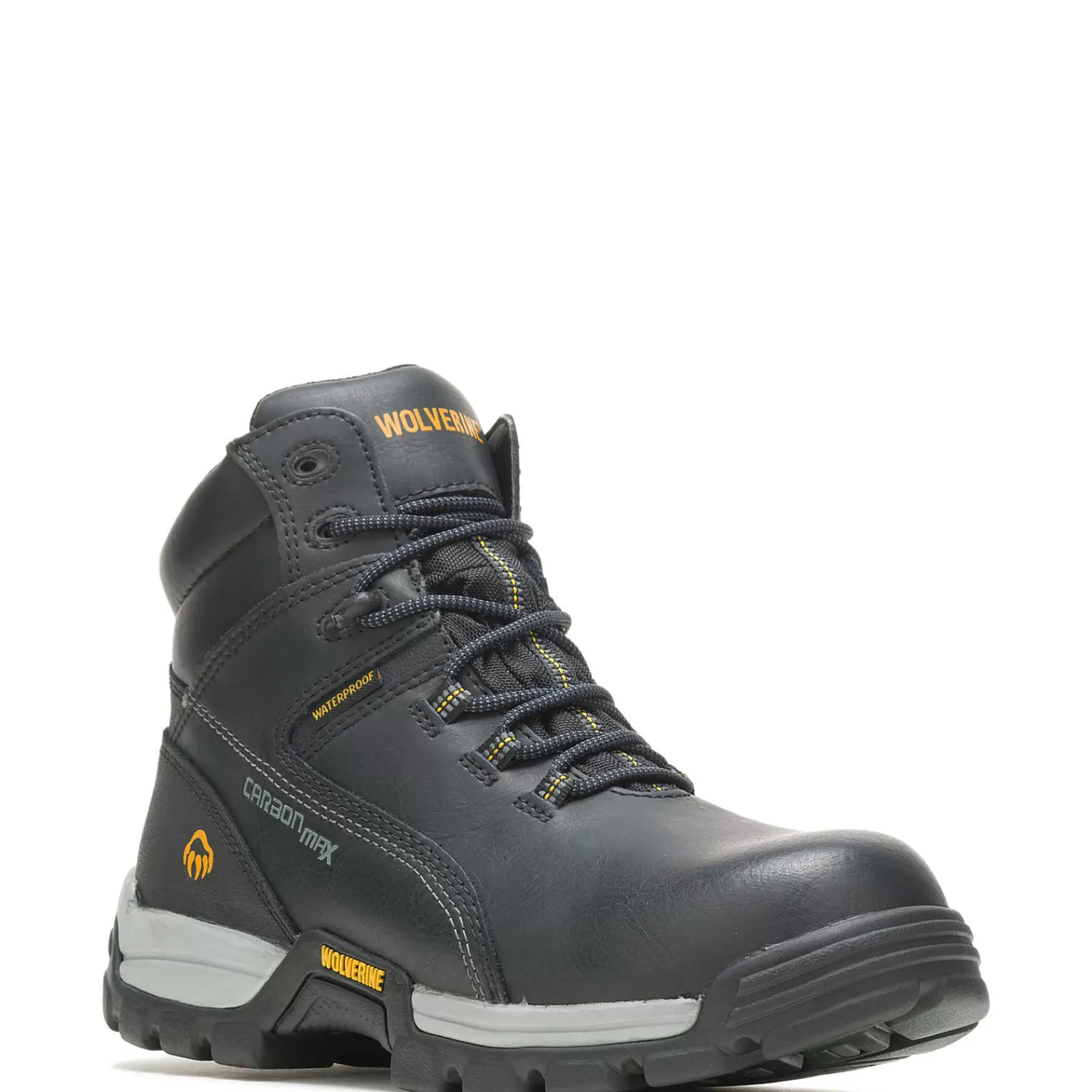 Wolverine Tarmac Waterproof Reflective Composite-Toe 6" Work Boot Black Sale