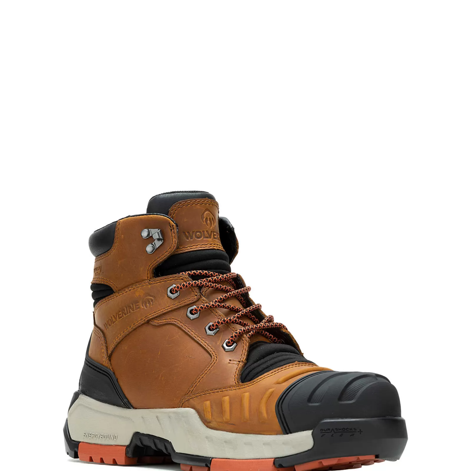 Wolverine Torque DuraShocks® CarbonMax 6" Work Boot Copper New