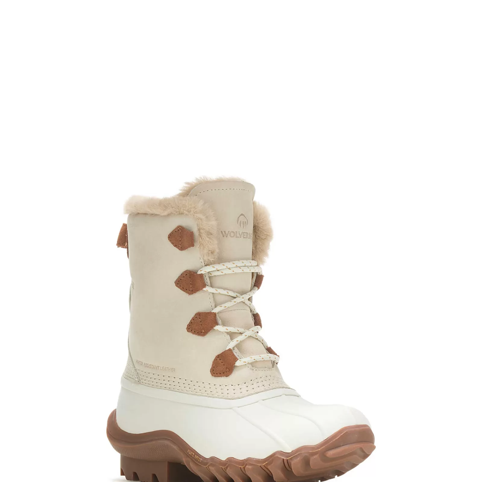 Wolverine Torrent Faux-Fur Tall Duck Boot Ivory Best