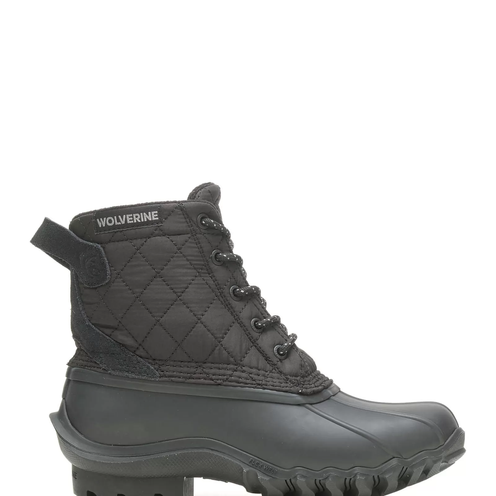 Wolverine Torrent Quilted Duck Boot Black Discount