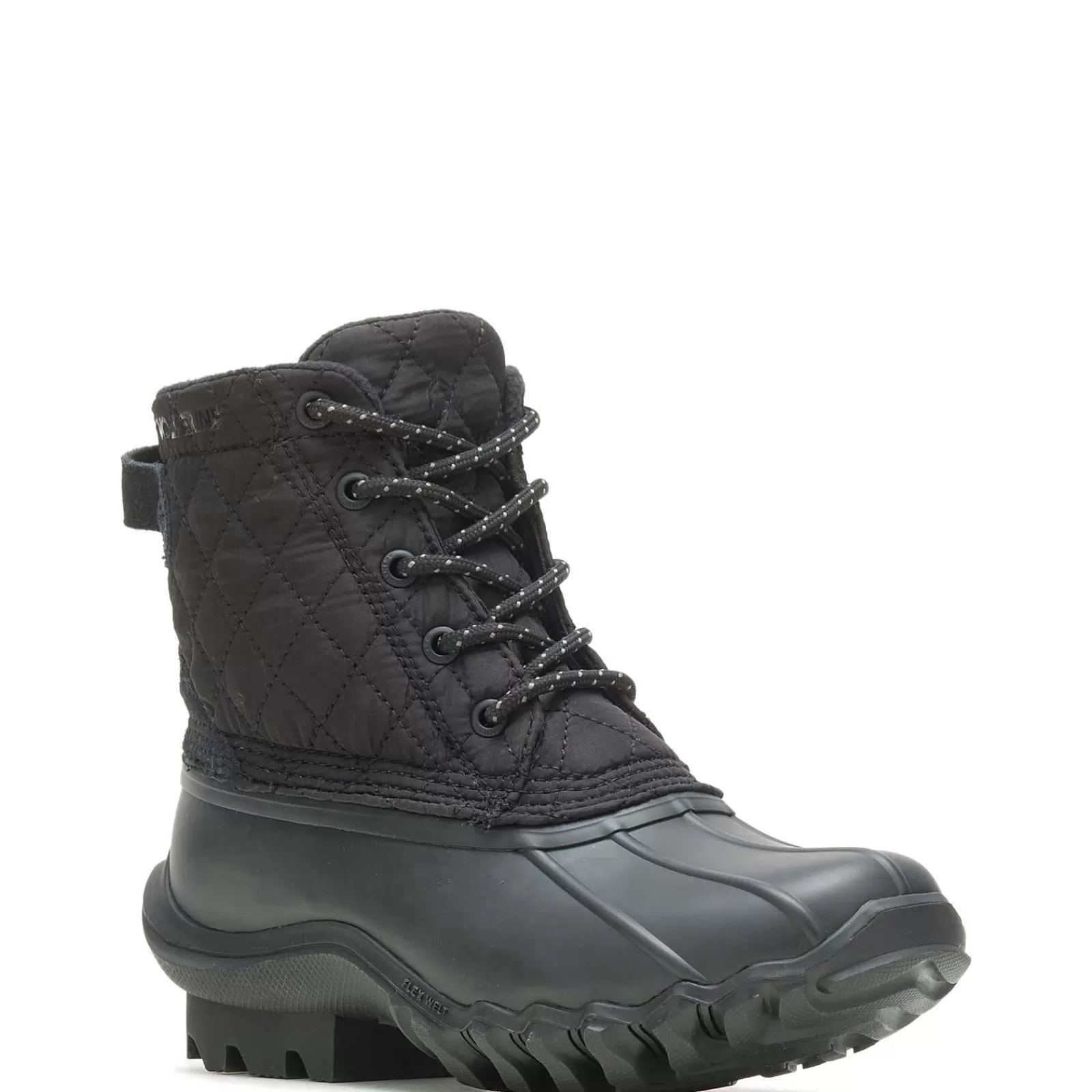 Wolverine Torrent Quilted Duck Boot Black Discount