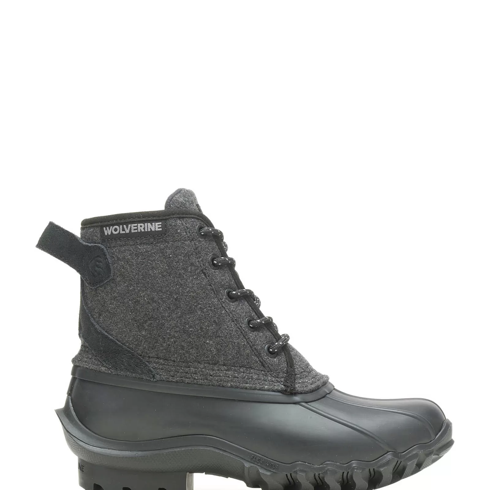 Wolverine Torrent Wool Duck Boot Black Wool Store