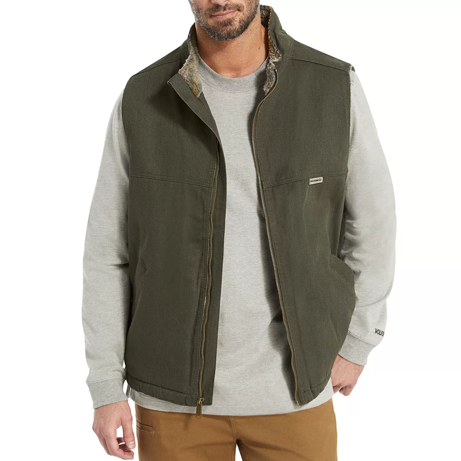 Wolverine Upland Vest Olive Cheap